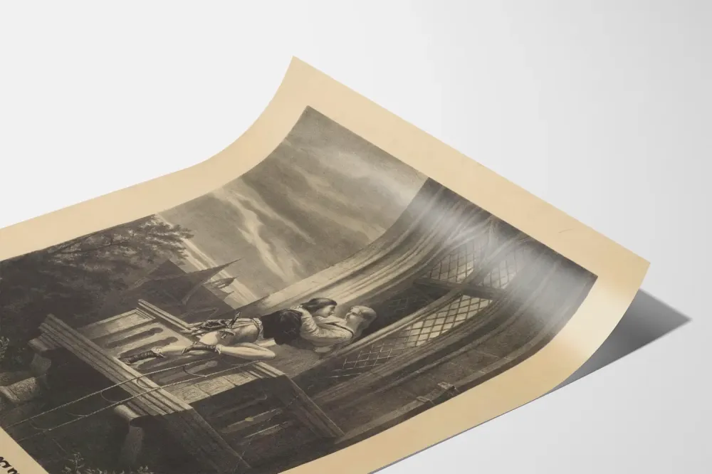 Roméo ja Julia - Charles Gounodin ooppera juliste