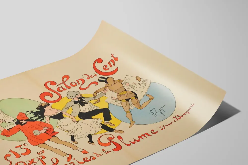 Salon des Cent - Galerijojen näyttely Juliste