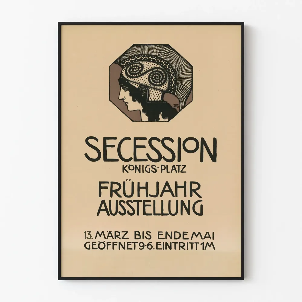 Secessio Königs-Platz - Kevään näyttely juliste