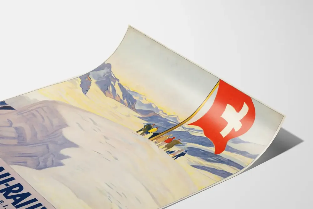 Seinäjuliste Jungfrau-rautatie Bernin Oberland Sveitsi
