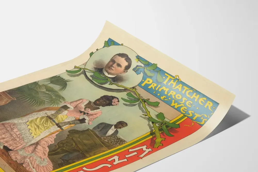 Seinäjuliste Teatteri Thatcher Primrose & Westin Minstrels Burleski Burt Shepard