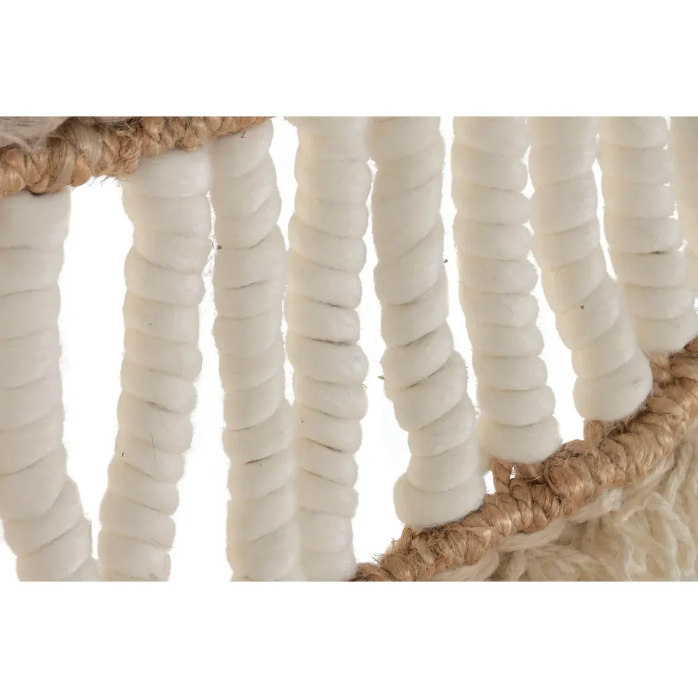 Seinäkoriste Home ESPRIT Beige Harmaa Luonnollinen
