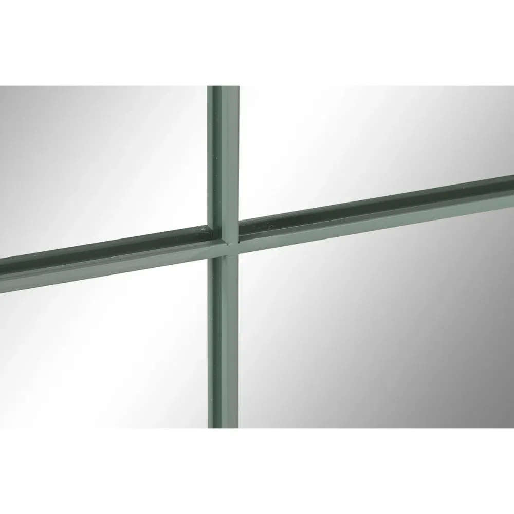 Seinäpeili Home ESPRIT Vihreä Ikkuna Scandi 90 x 2 x 90 cm