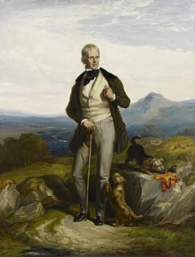 Sir Walter Scott - Sir William Allan taidetuloste