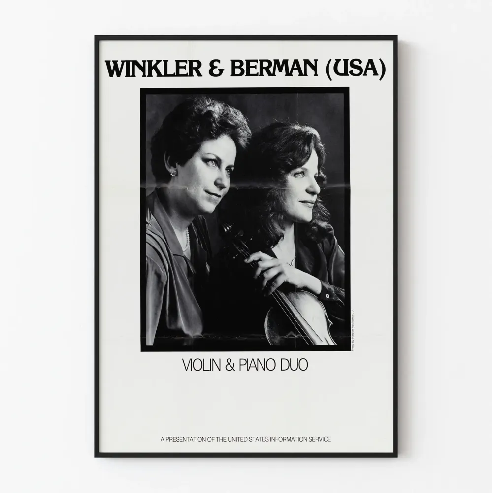 Sisustustuloste Duo Viulu & Piano Winkler & Berman USA