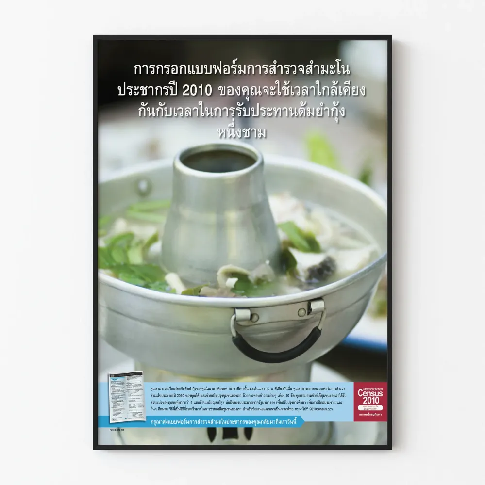 Sisustustuloste Thaimaalainen keittiö, Tom Yum -keiton kanssa