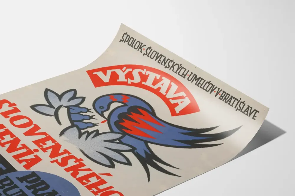 Slovakian taidenäyttelyn juliste 1931