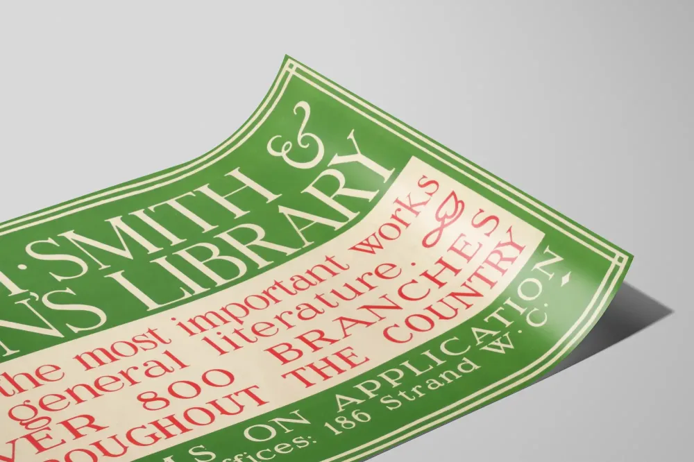 W.H. Smith & Sons kirjaston juliste - Suurimmat teokset yleiskirjallisuudessa