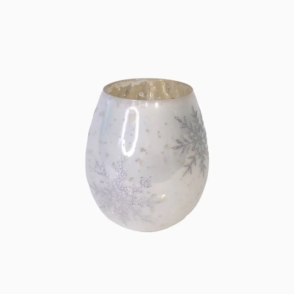 Snowrose lyhty pieni