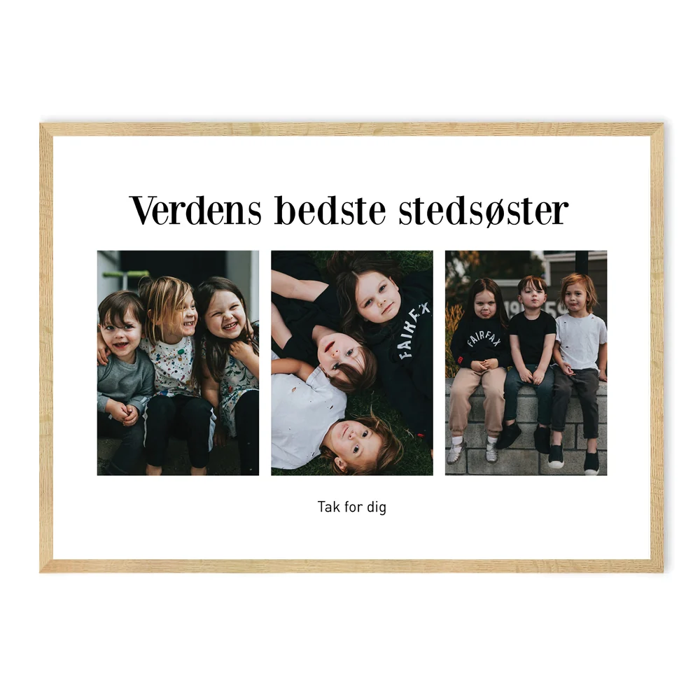 Stedsøster plakat