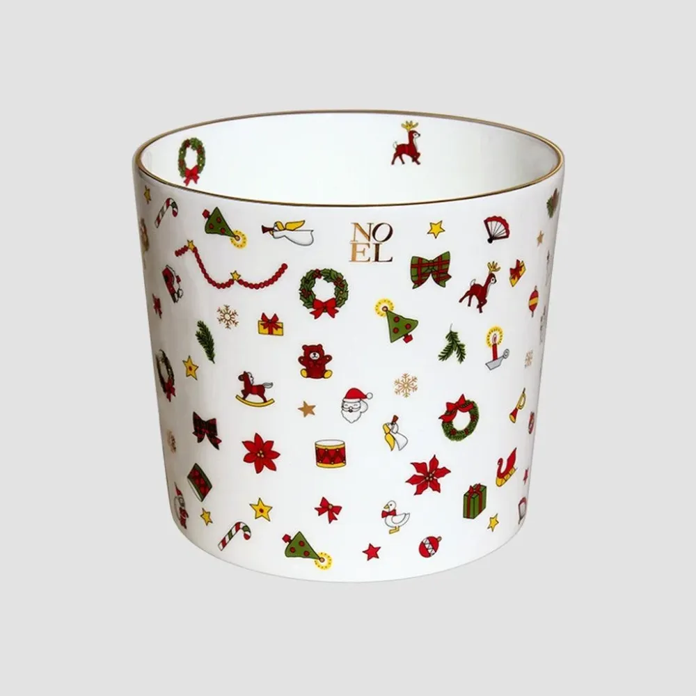 Taitù iso kätkösäiliö Noel Oro Collection Fine Bone China 12-4-15