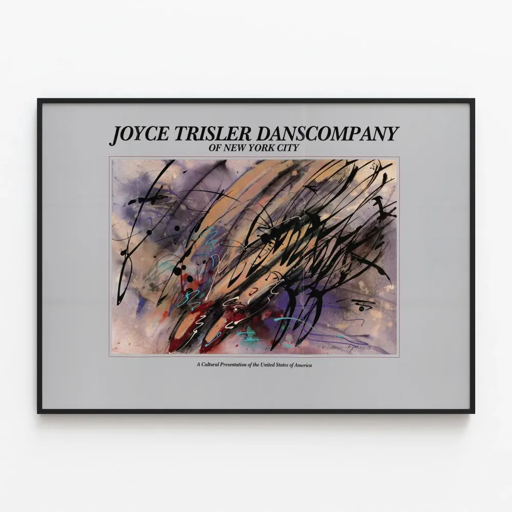 Taiteellinen juliste Joyce Trisler Dance Company New York City