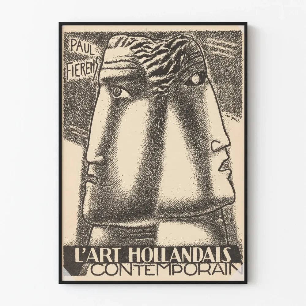 Taiteellinen juliste L'Art Hollandais Contemporain Leo Gestel