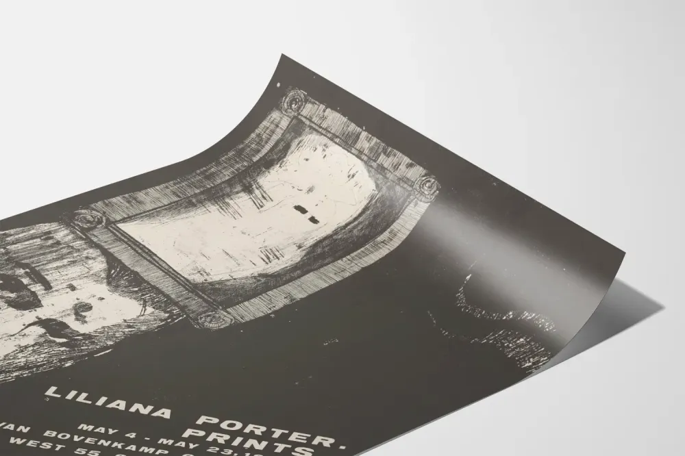 Taiteellinen juliste Liliana Porter Prints 1965