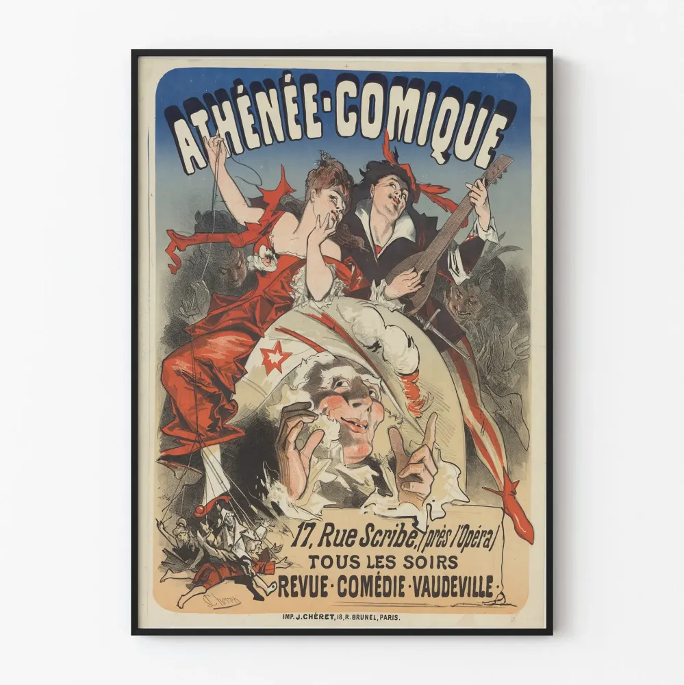 Teatteri Athénée-Comique - Näytelmäkomedia ja viihdevaudeville 17 Rue Scribe