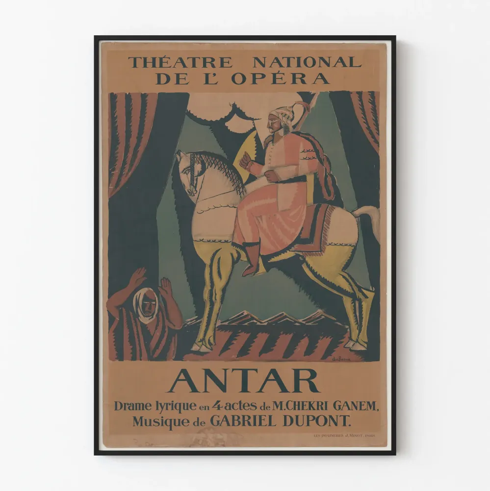 Teatteri Kansallisooppera - Antar, Lyyrinen draama neljässä näytöksessä
