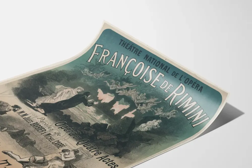 Teatteri Kansallisooppera - Françoise de Rimini juliste