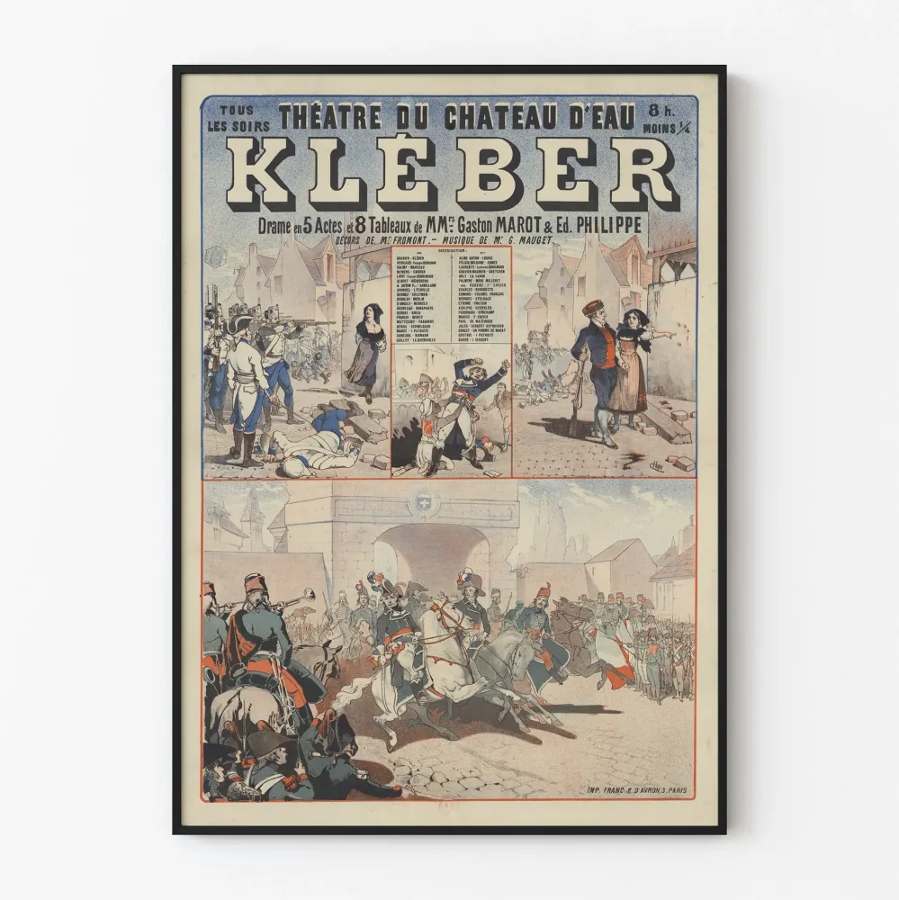 Teatteri Kléber - Draama 5 näytöksessä ja 8 kuvassa