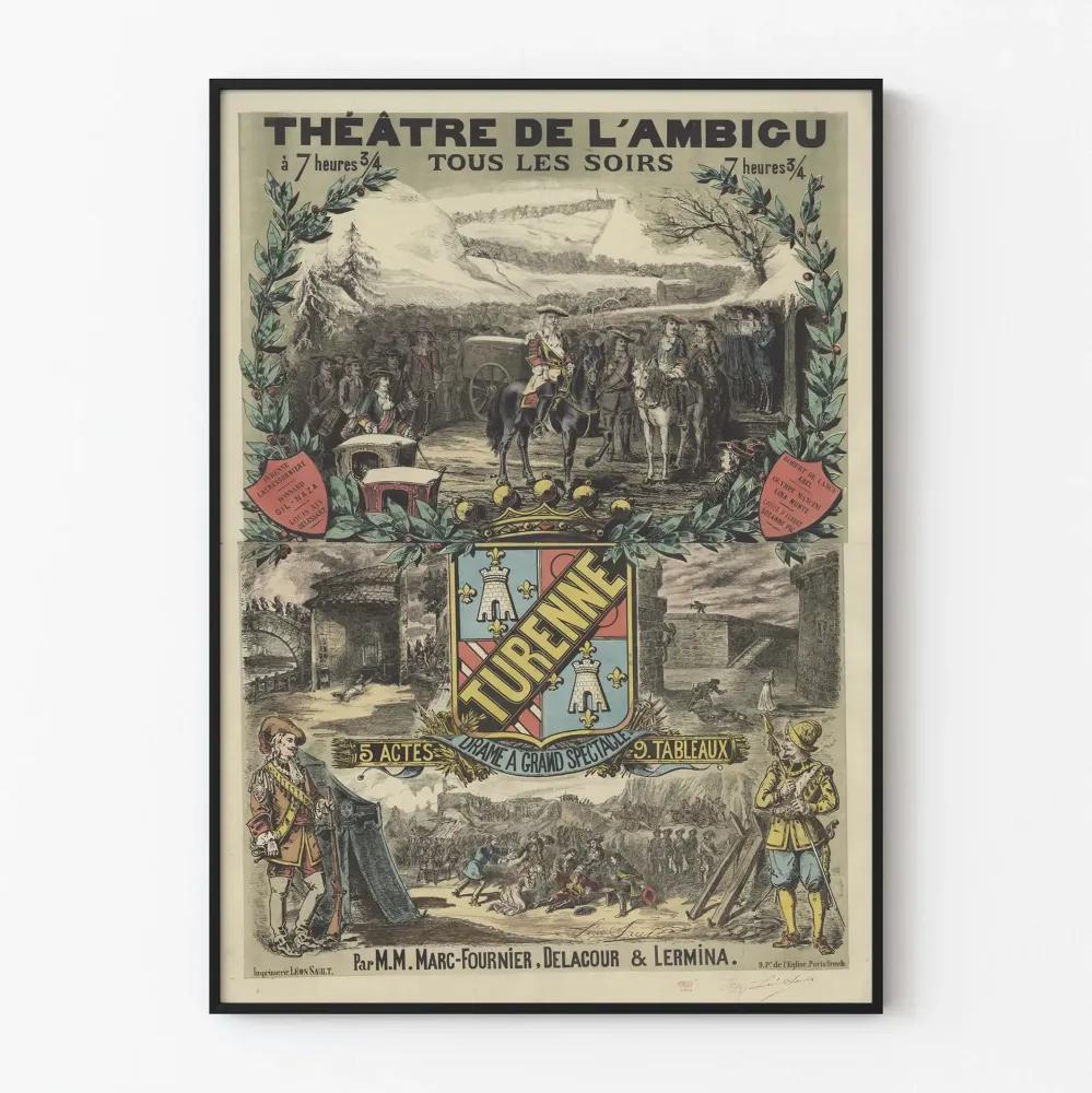 Teatteri de l'Ambigu - Draama Turenne Suuri Näytös