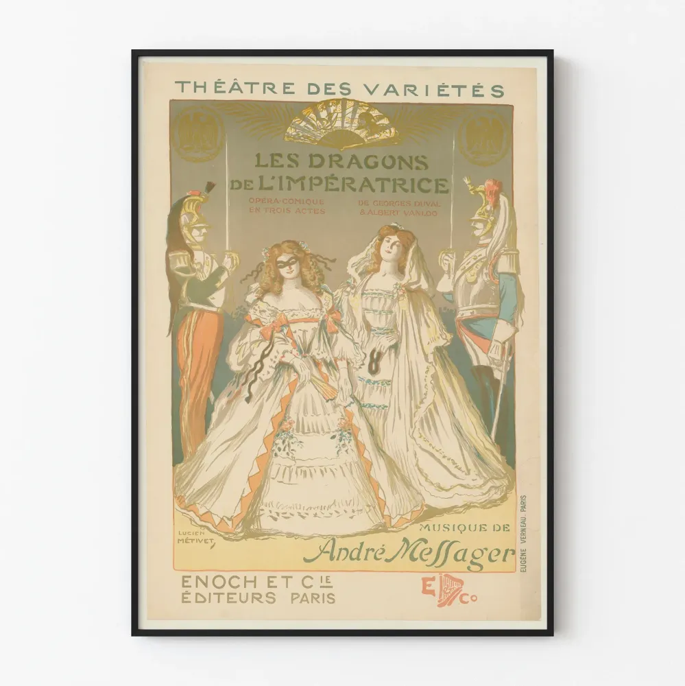 Teatteri Variétéjen juliste - Keisarinnaisen lohikäärmeet