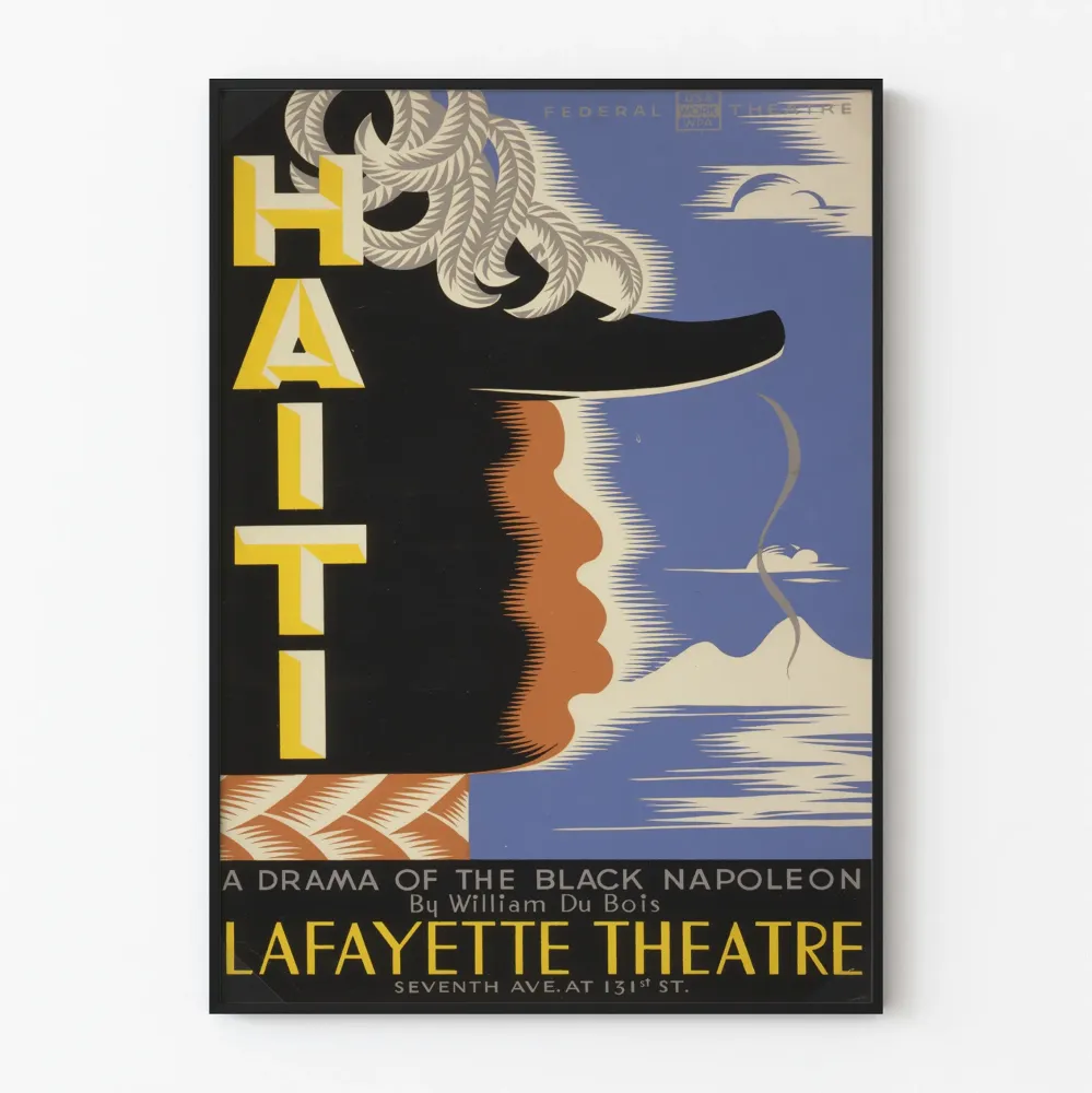 Teatterijuliste Haiti - Mustan Napoleonin draama