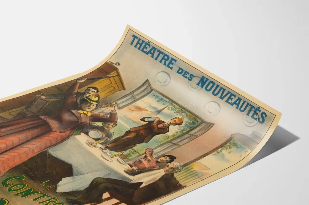 Teatterin Juliste Nouveuksien - Vaunujen valvojan