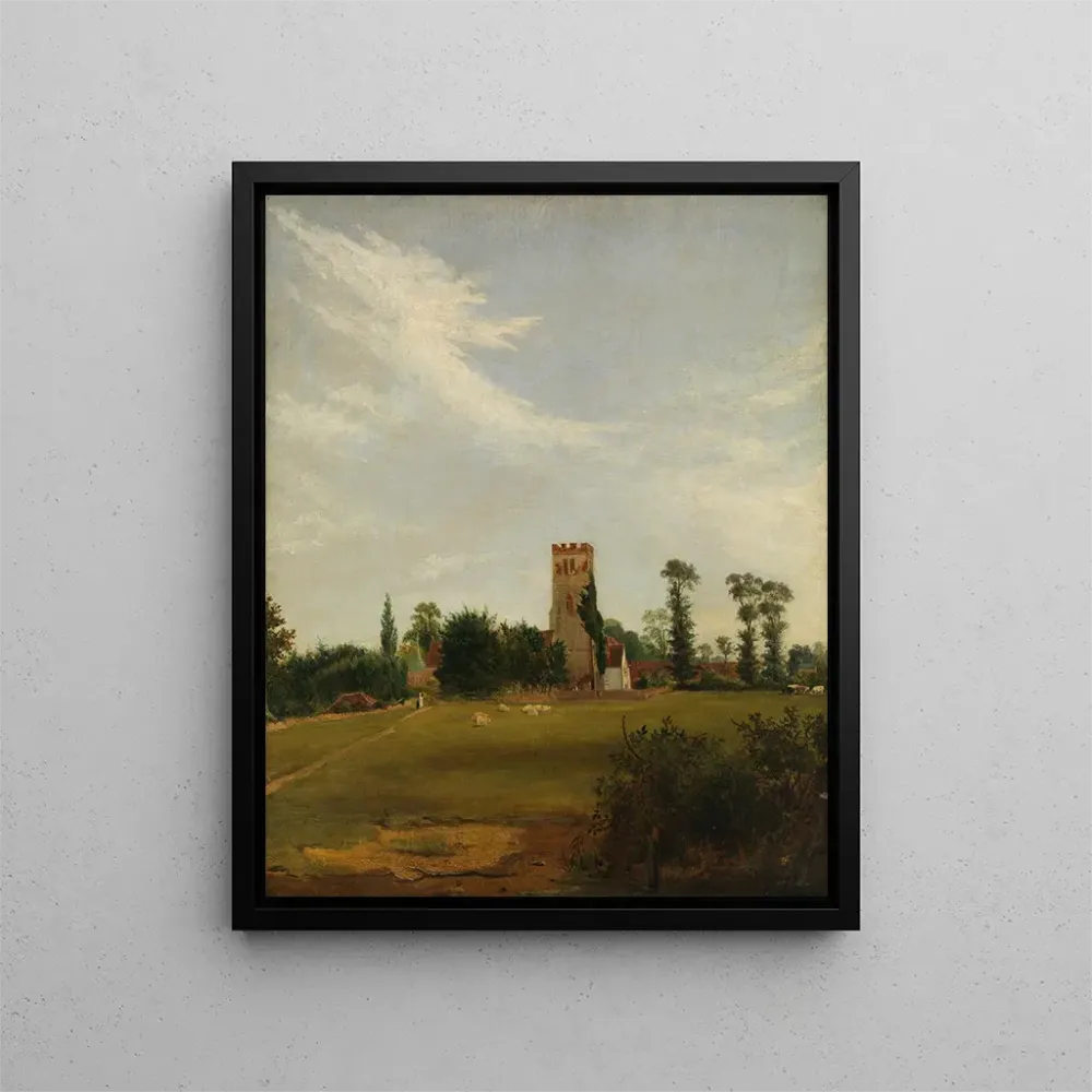 Tottenhamin kirkon maalaus - Anonyymi | Taidetuloste