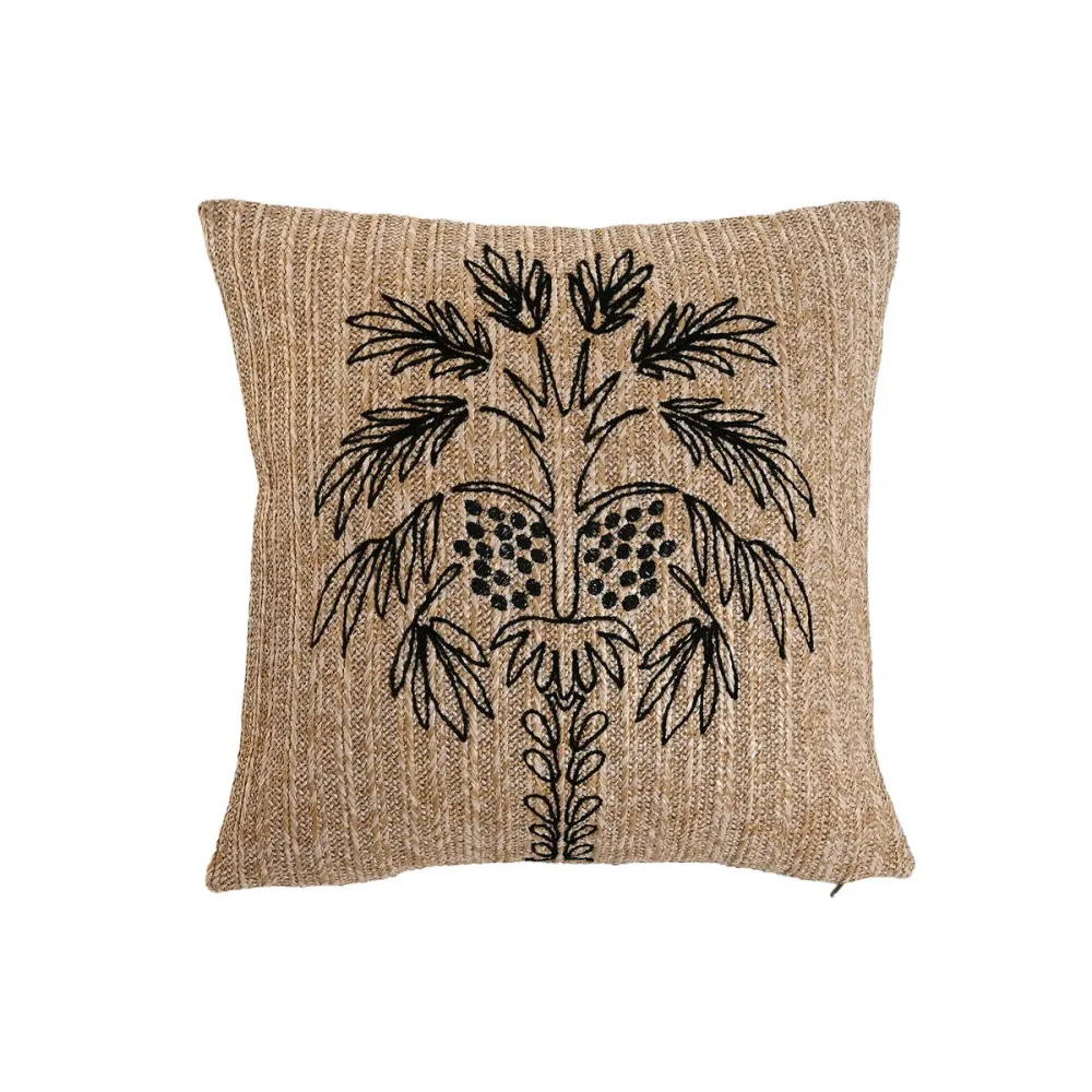 Tyyny Home ESPRIT Luonnollinen Palmu 42 x 15 x 42 cm