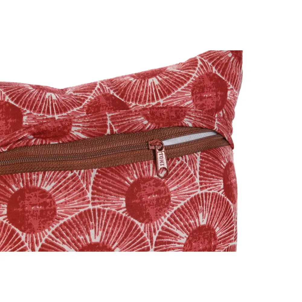 Tyyny Home ESPRIT Punainen Vihreä Koralli 30 x 10 x 20 cm (3 osaa)