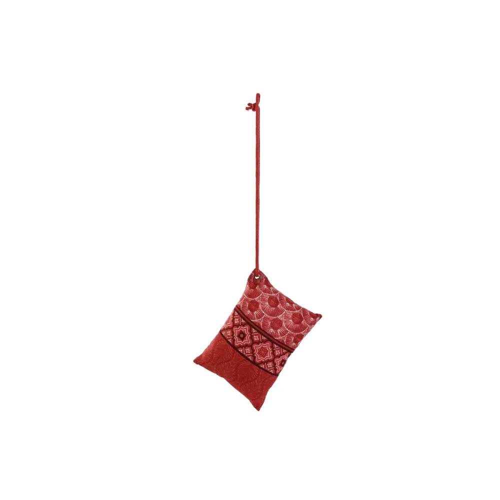 Tyyny Home ESPRIT Punainen Vihreä Koralli 30 x 10 x 20 cm (3 osaa)