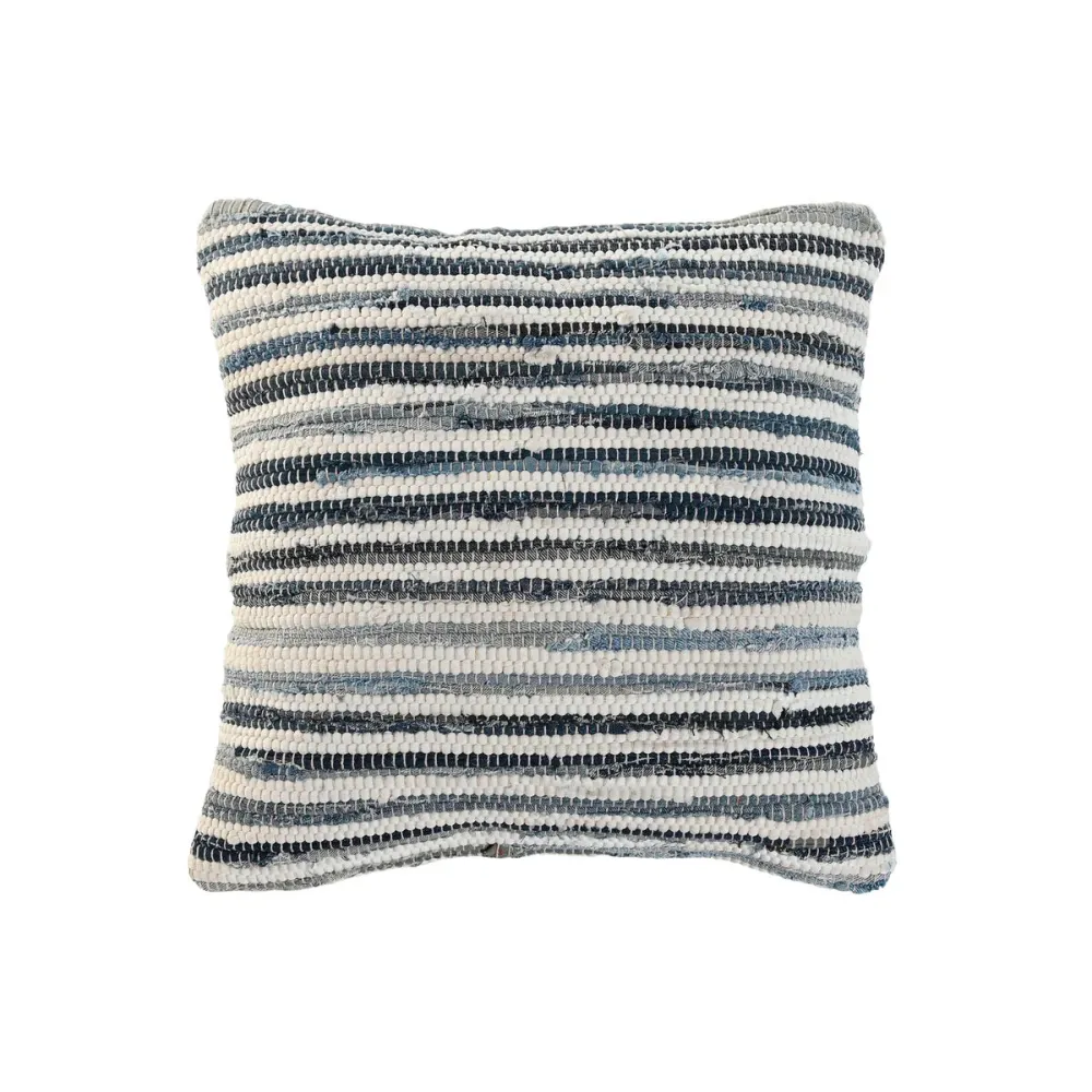 Tyyny Home ESPRIT Sininen Valkoinen Välimeren 45 x 15 x 45 cm