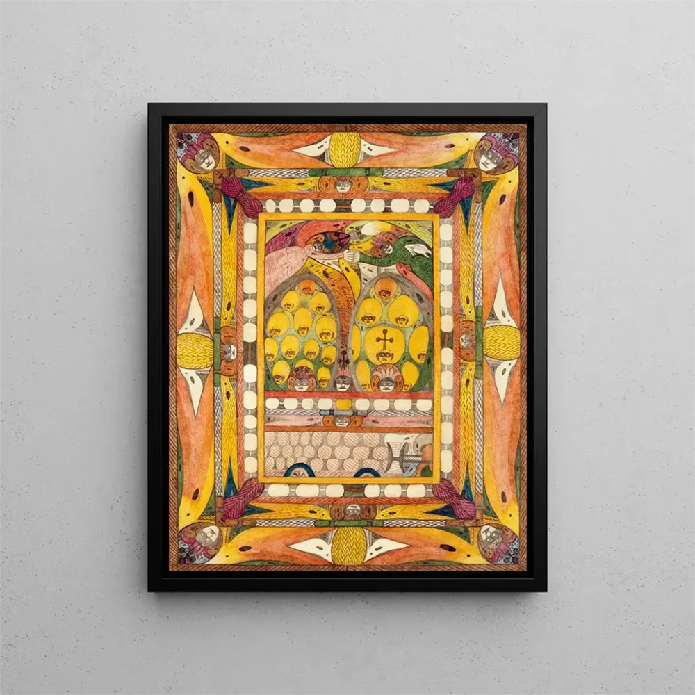 Uhaja d'Inde - Adolf Wölfli | Taidetuloste