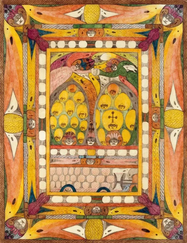Uhaja d'Inde - Adolf Wölfli | Taidetuloste