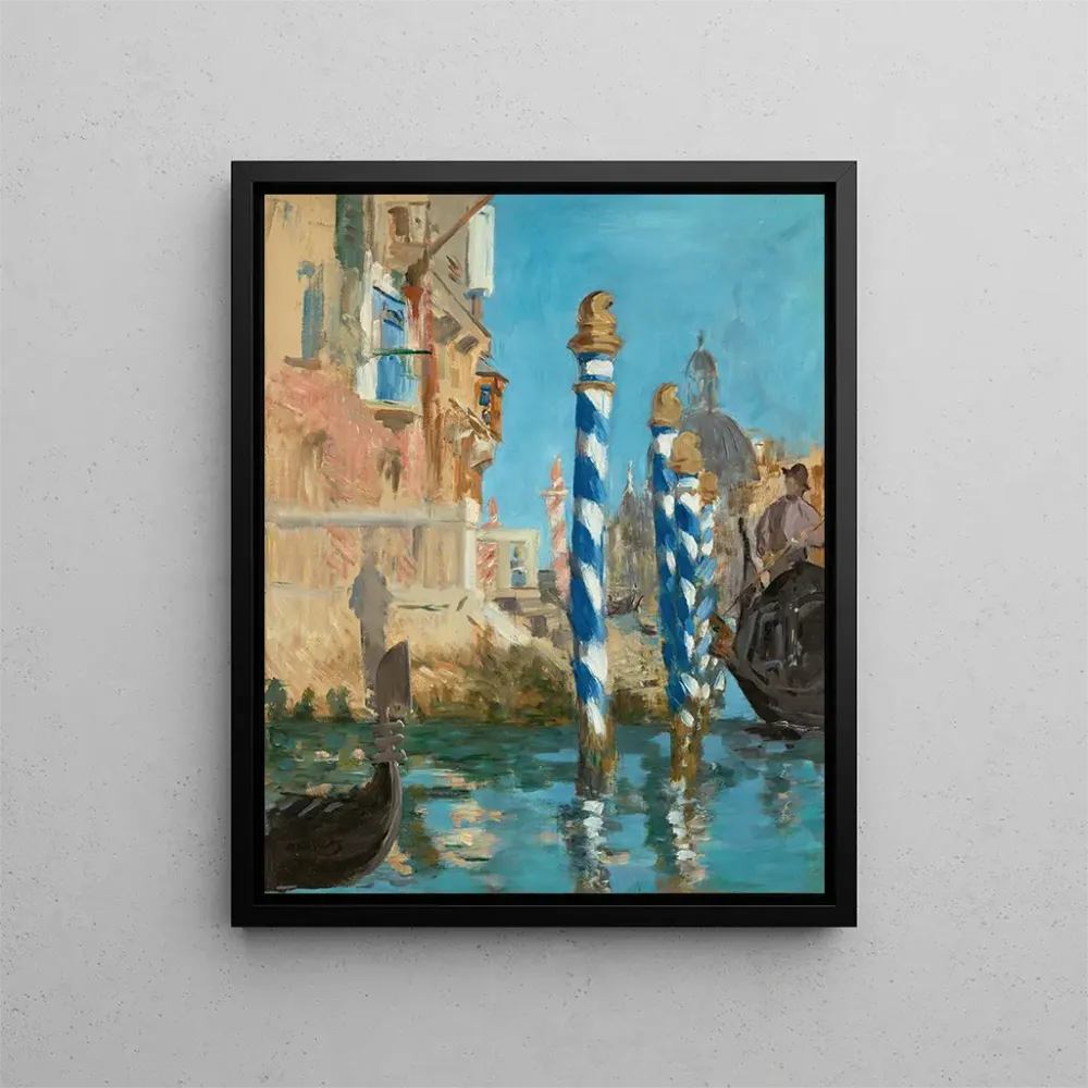Venetsian Grand Canal - Édouard Manet | Taidetuloste