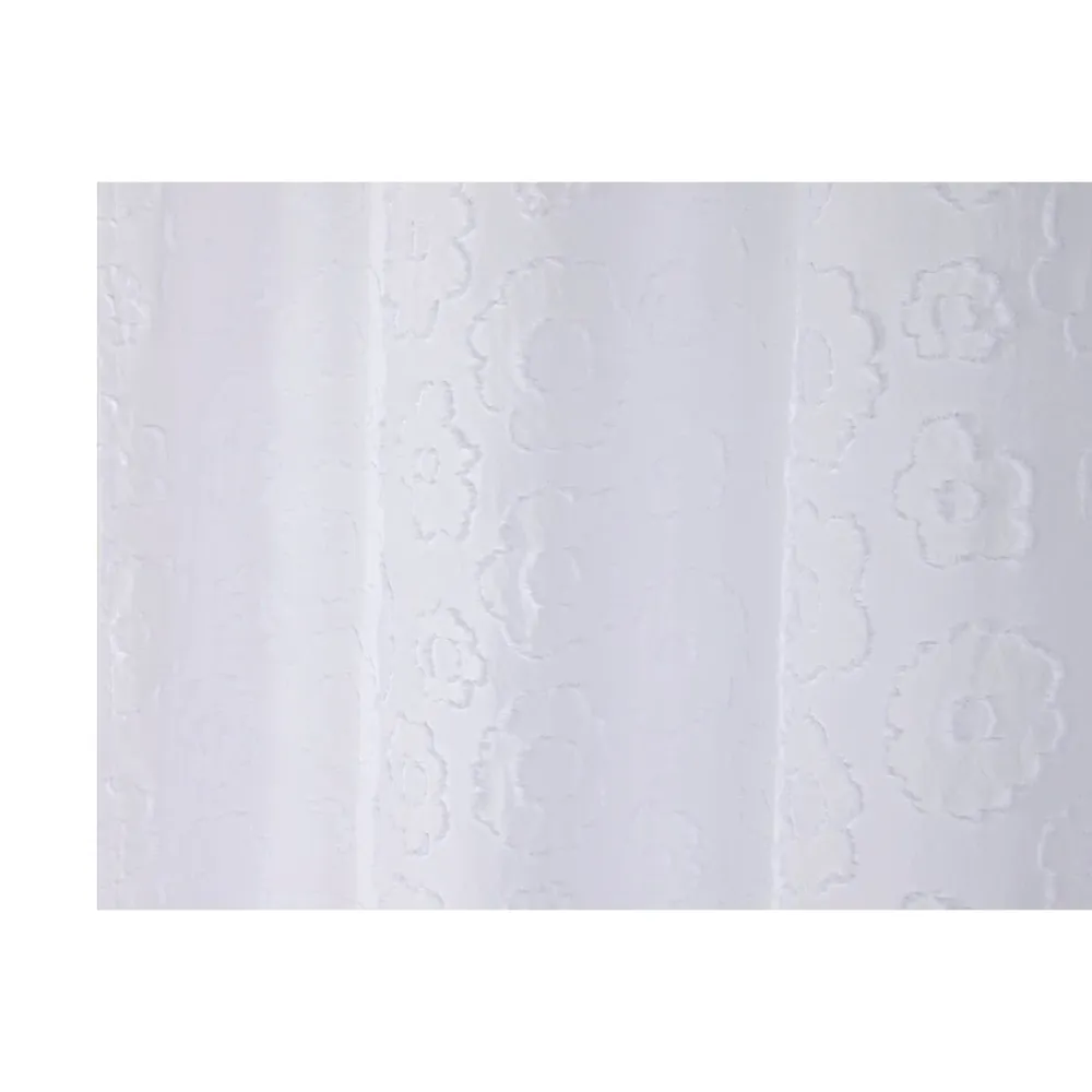 Verho Home ESPRIT Valkoinen 140 x 260 x 260 cm Koruompelu