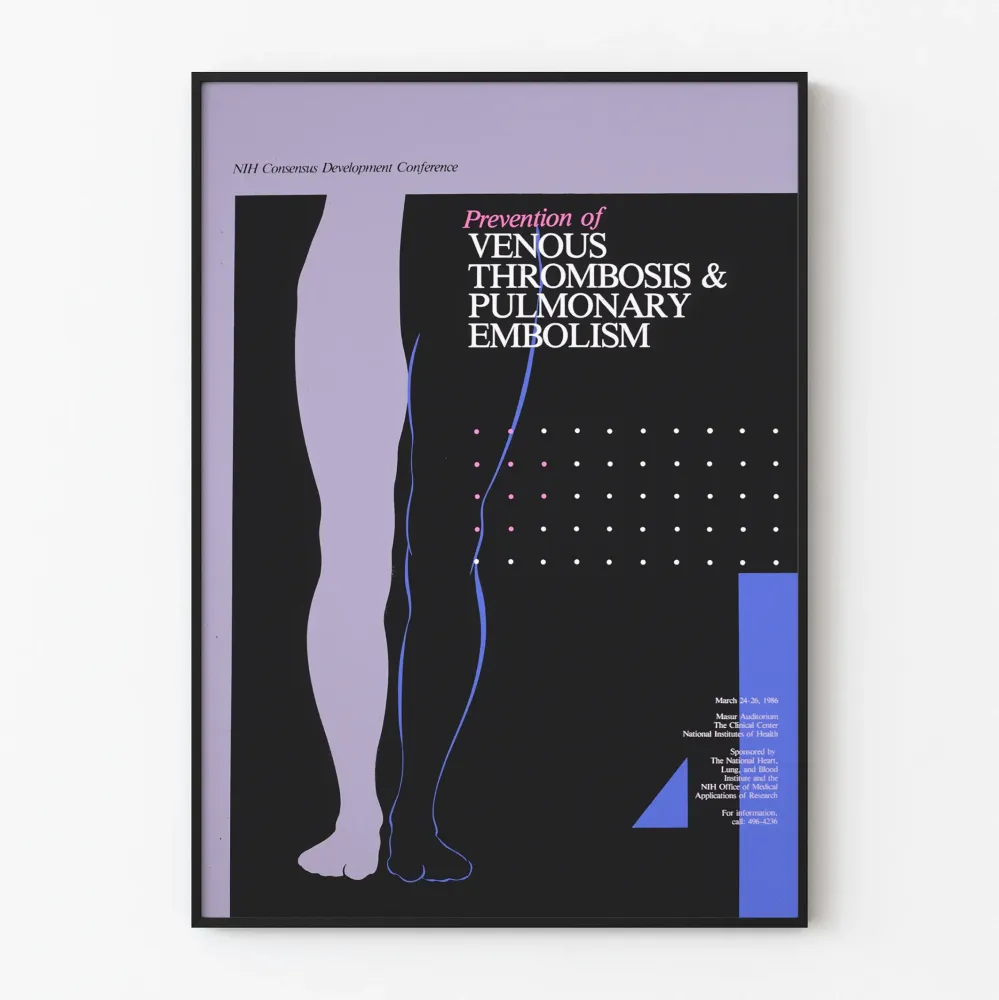 Verkkovaltimon tromboosin ja keuhkoembolian ehkäisyjuliste