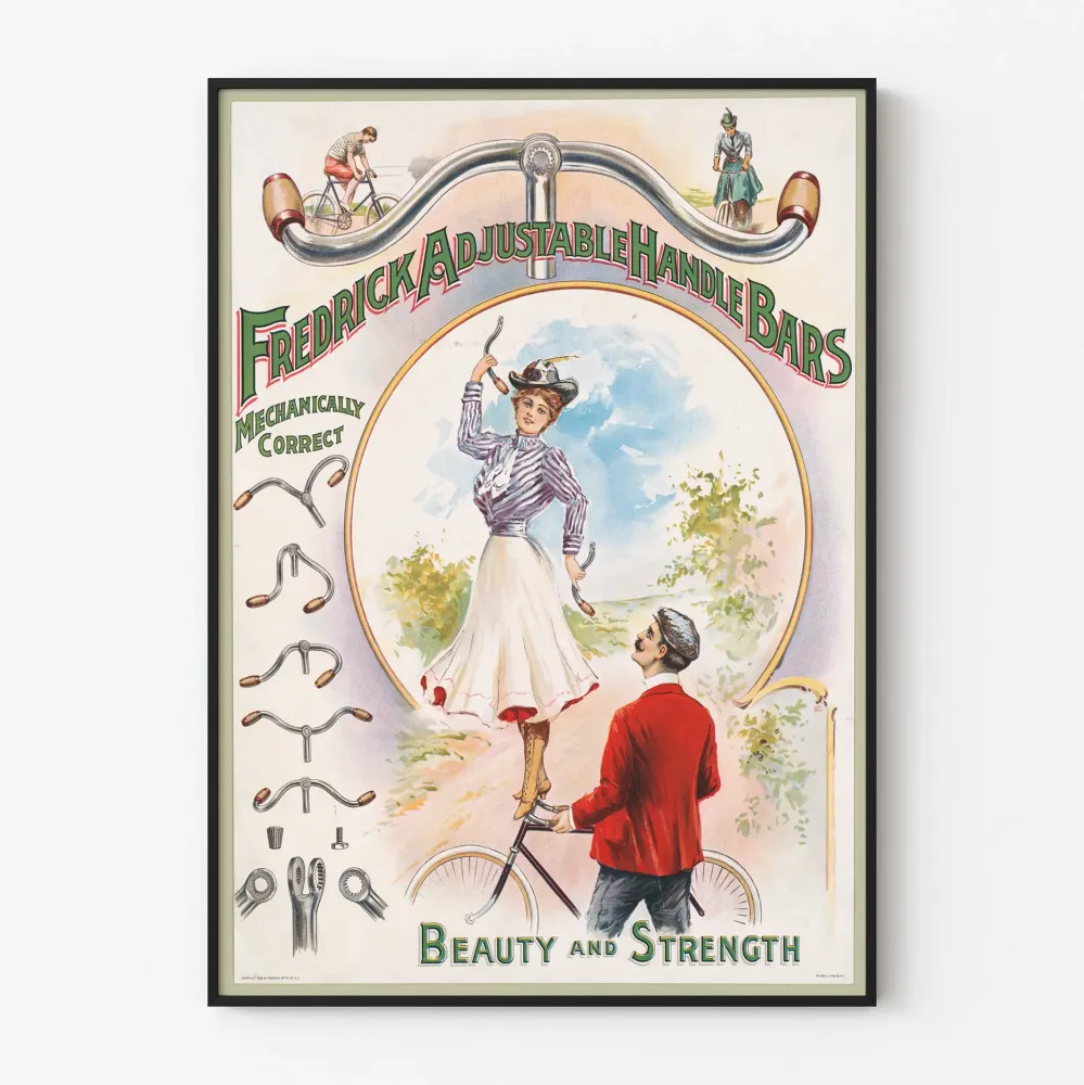 Vintage Fredrick säädettävät ohjaustangot - Seinäsisustus pyöräily