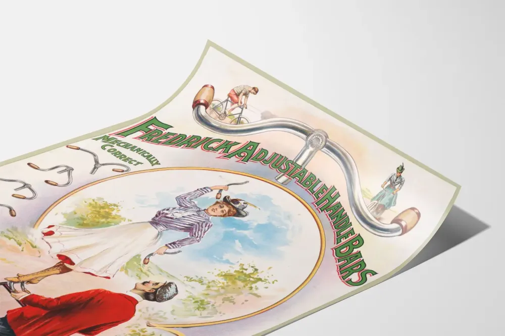 Vintage Fredrick säädettävät ohjaustangot - Seinäsisustus pyöräily
