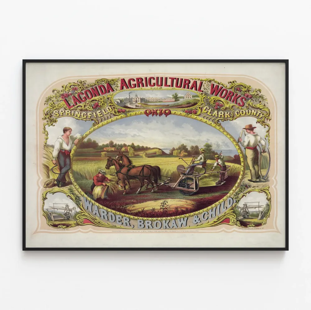 Vintage Lagonda Maatalouslaitos - Klassinen maataloussisustus