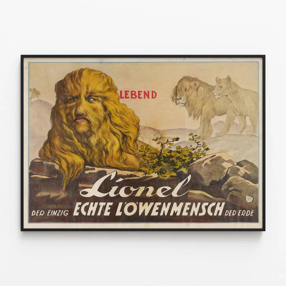 Vintage Lionel -leijonamies oikeasti