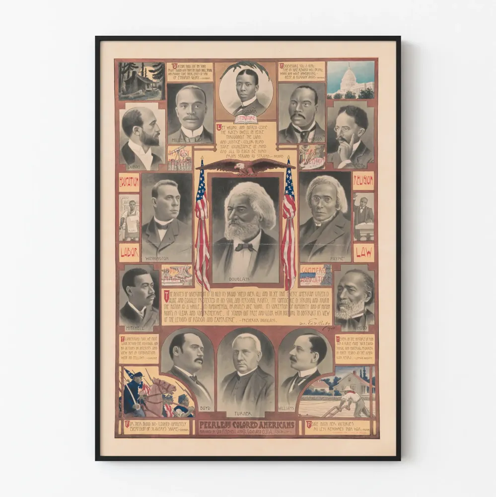 Vintage Peerless värikkäät amerikkalaiset - historialliset muotokuvat ja inspiraatiot