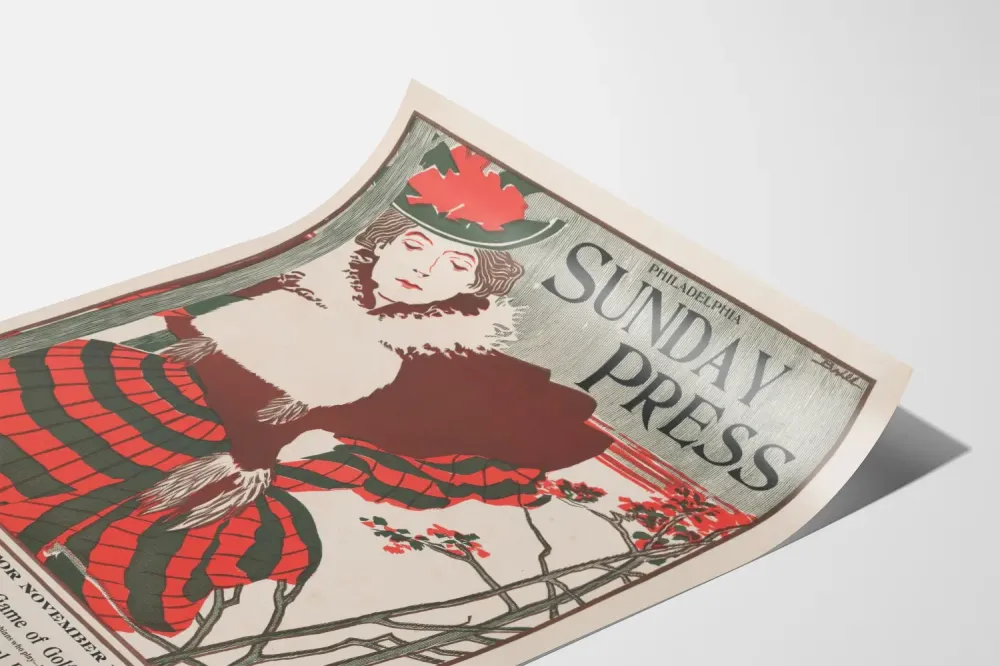 Vintage Philadelphia Sunnuntai Lehti - 15. marraskuuta