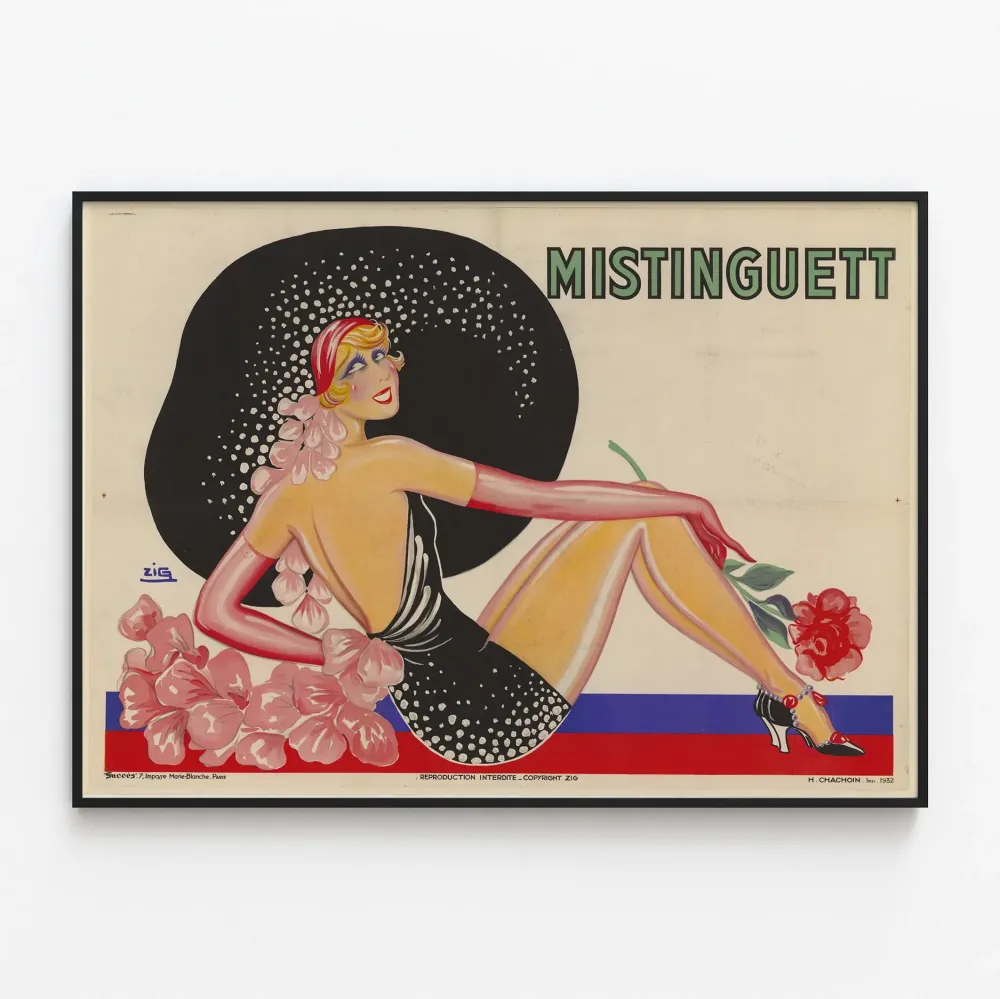 Vintage sisustustuloste Mistinguett Zigiltä
