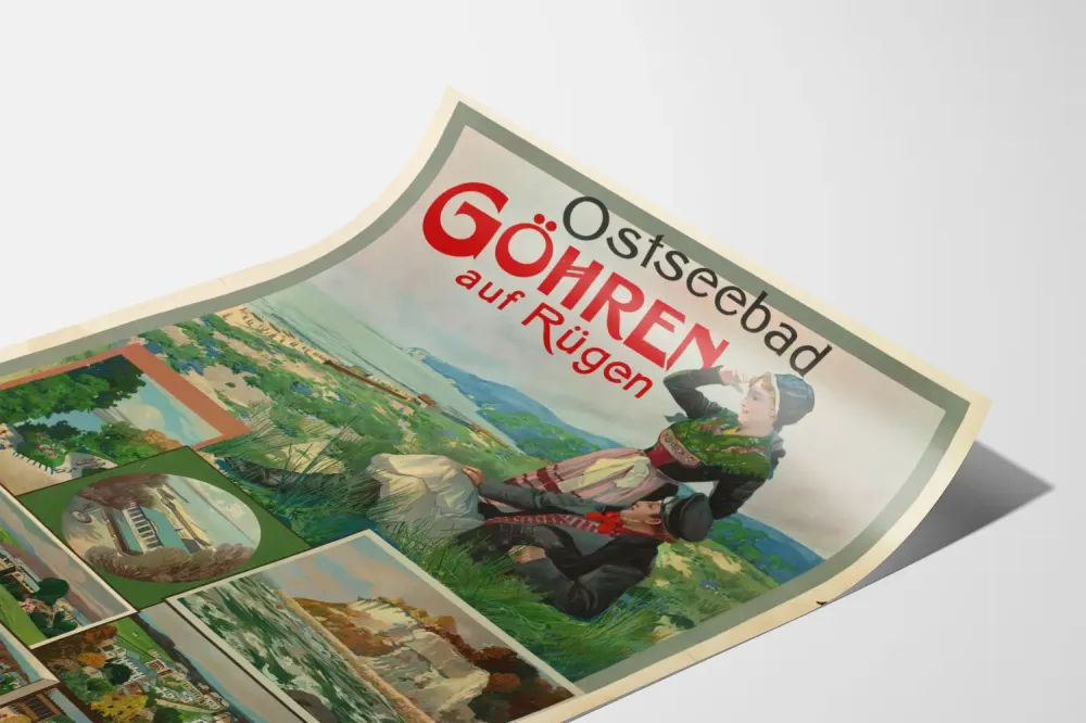 Vintage sisustustuloste Ostseebad Göhren Rügenillä
