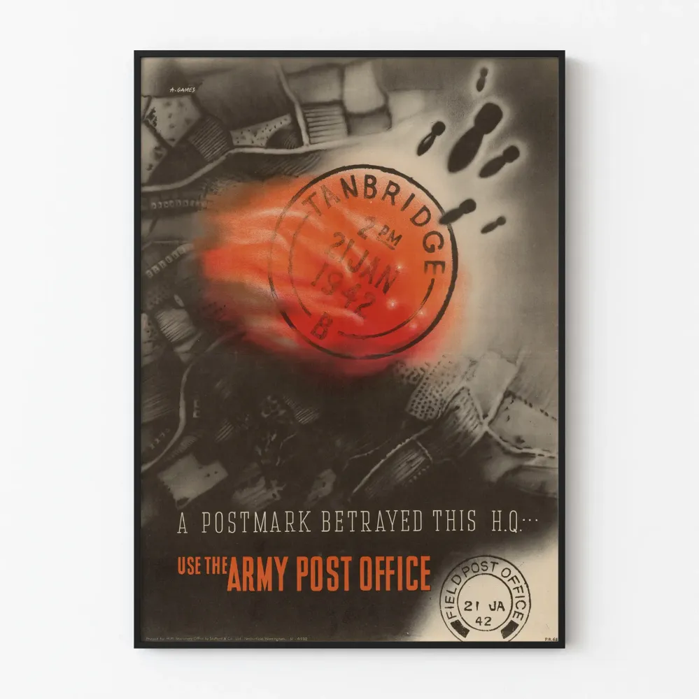 Vintage sotilaspublikaatti - Armeijan postitoimisto 1942