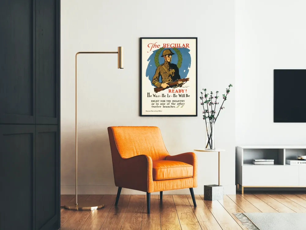 Vintage sotilasteos Regular Ready