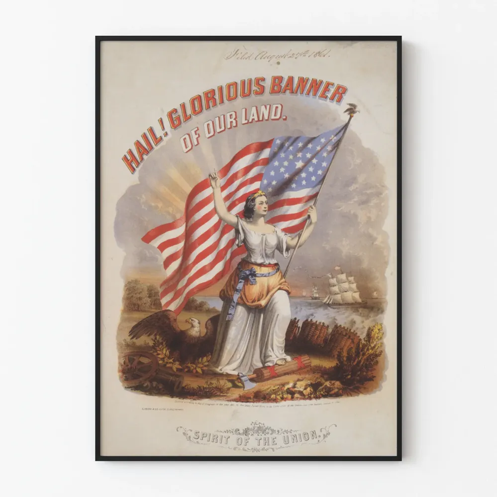 Vintage Spirit Union - Ylistyslippu Amerikan lipun juhlaa