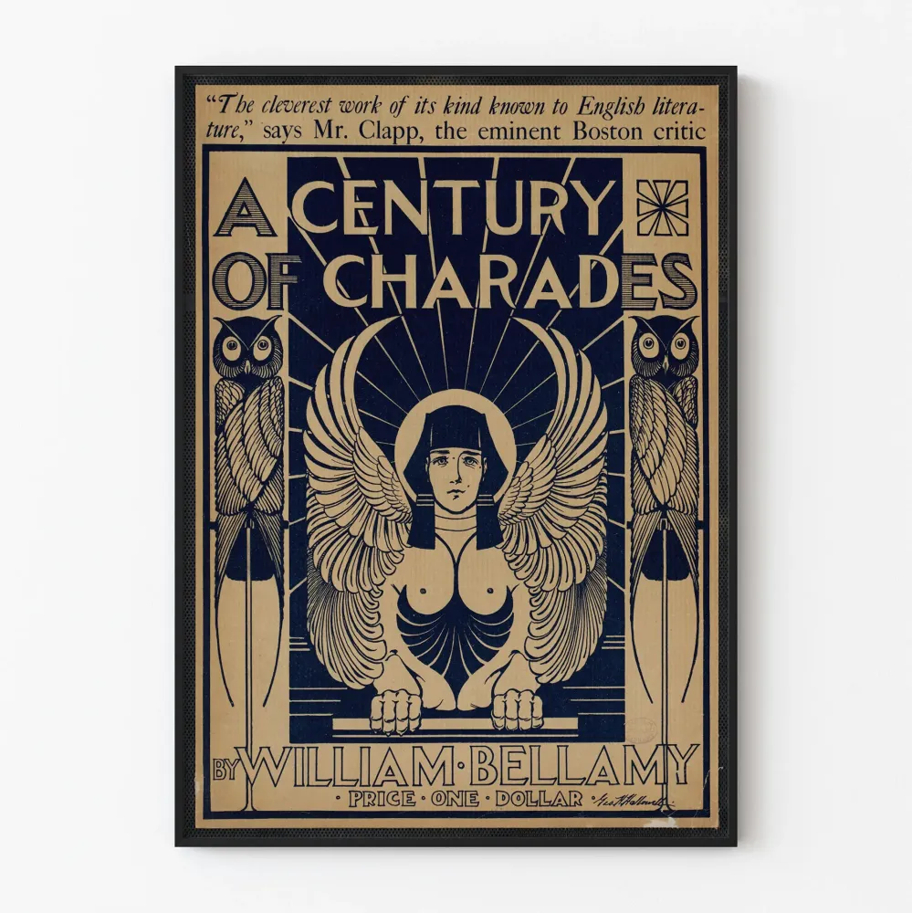 Vintagejuliste Century Charades William Bellamyltä