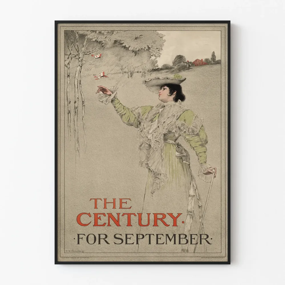 Vintagejuliste Century syyskuulle