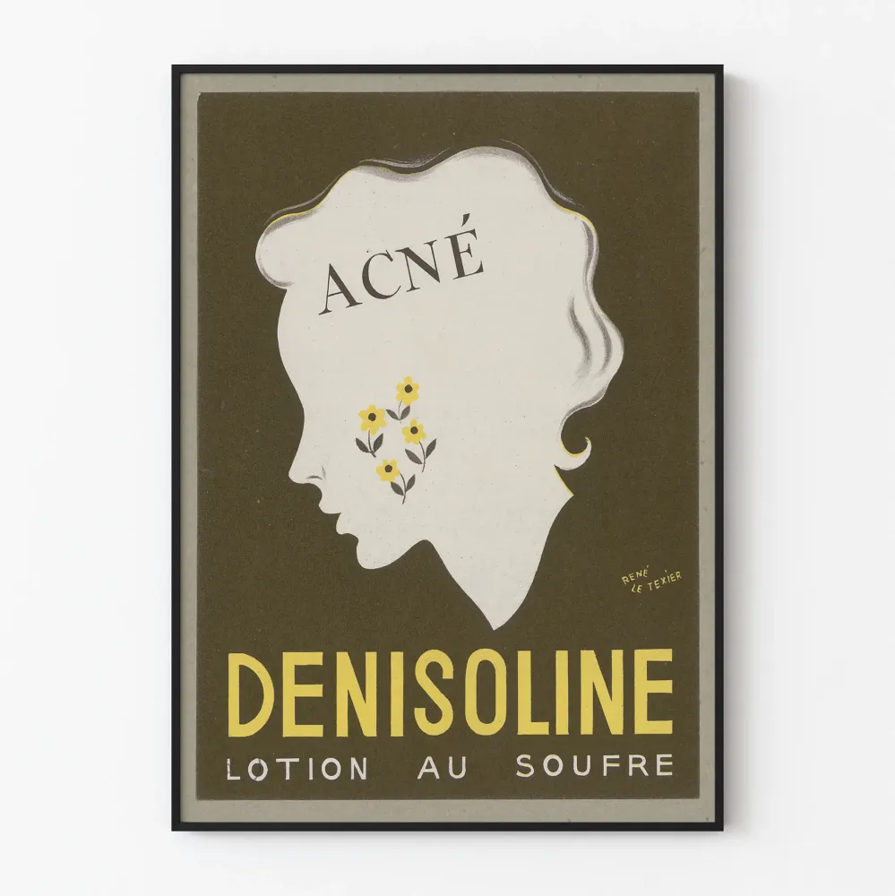 Vintagejuliste DENISOLINE rikkisuihku aknen hoitoon